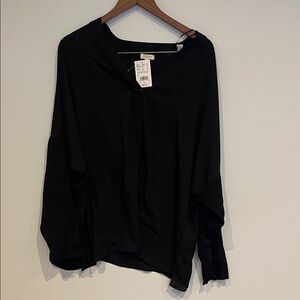 Chic Black Women's Blouse